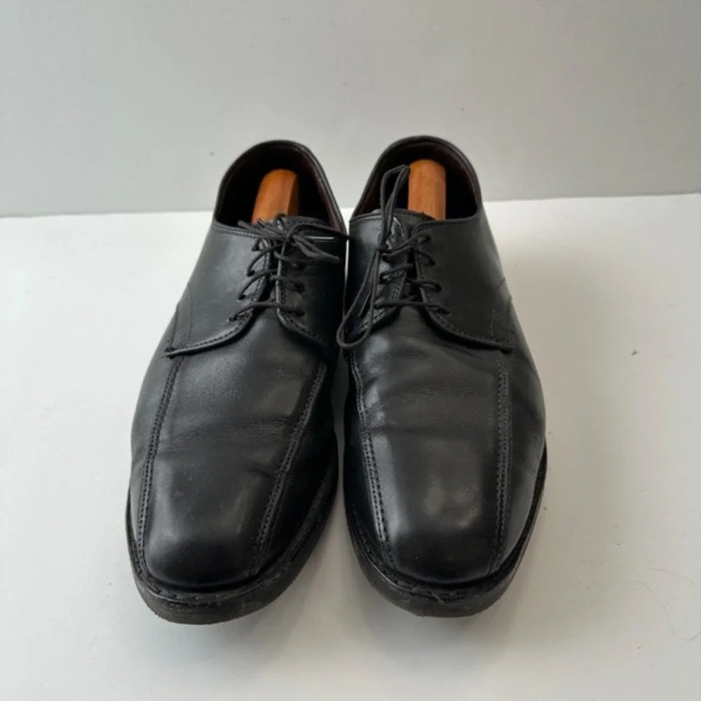 Allen Edmonds Road Warriors Split Toe Leather Dress Shoes‎ Black Mens 10.5 D